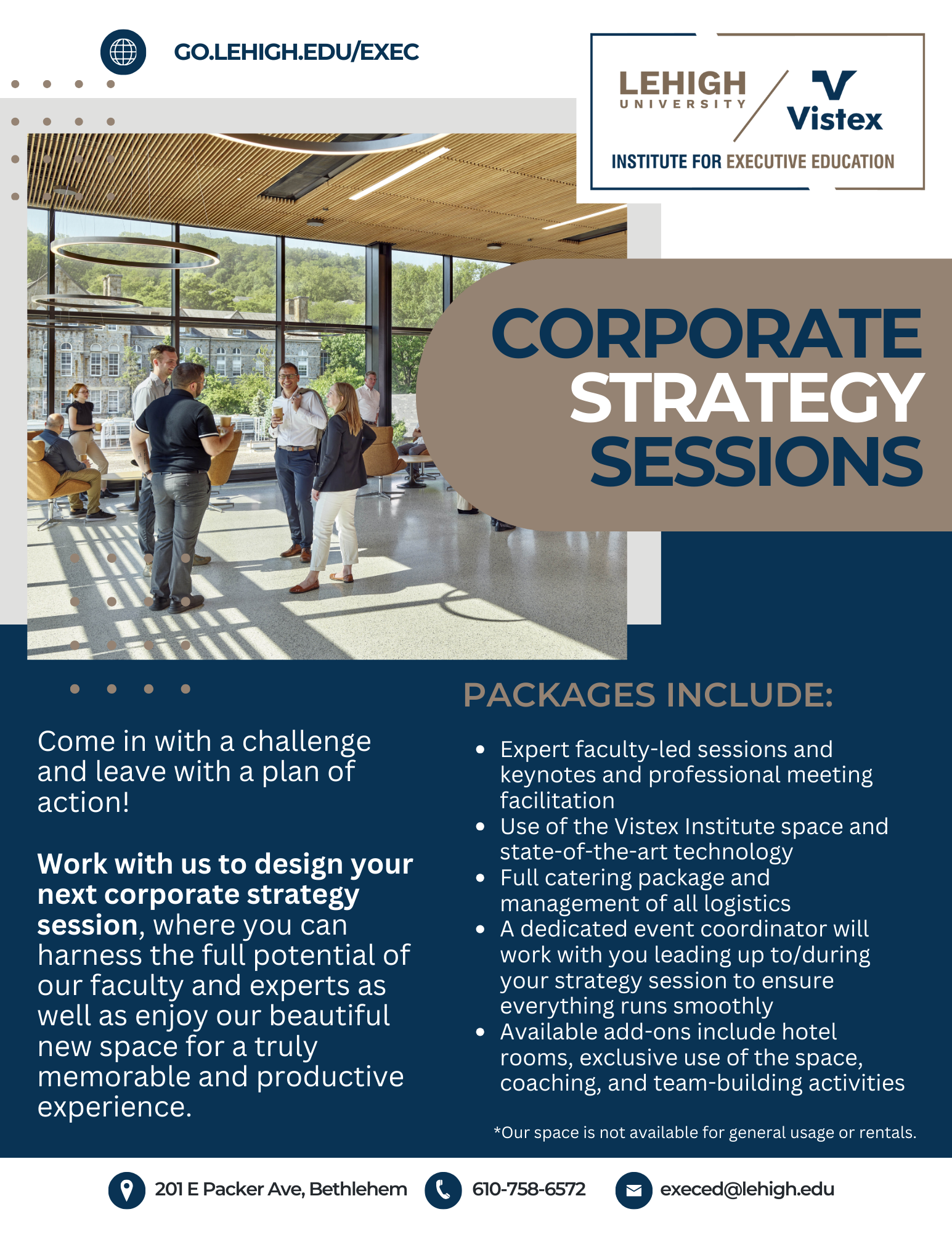 Corporate Strategy Sessions